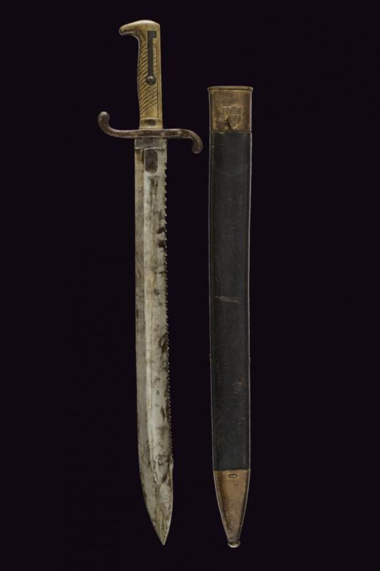 A rare 1871 model saw back bayonet - Image 7 of 7