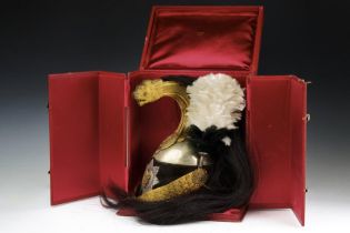 A magnificent helmet of the Noble Guard, epoch Pius IX