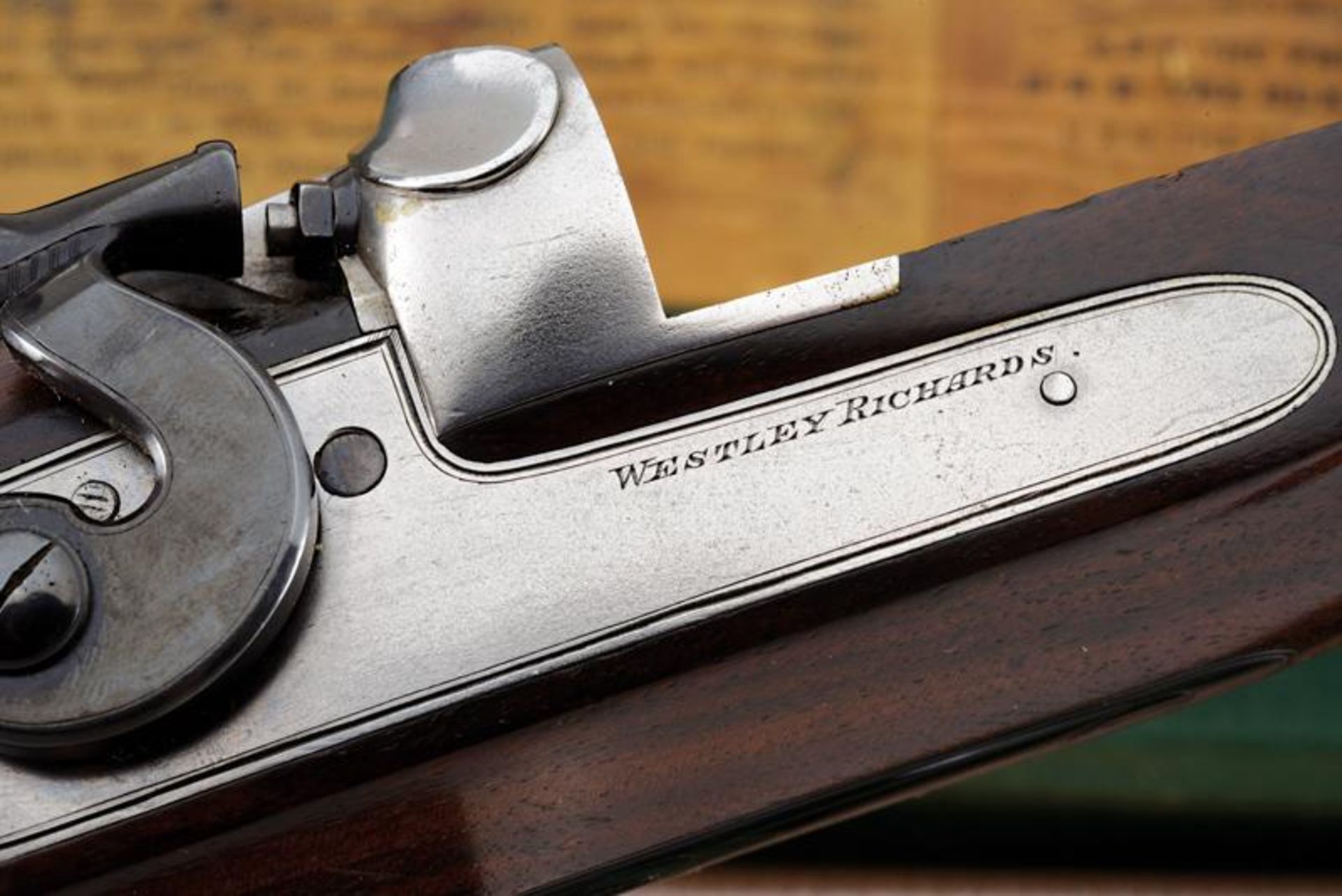 A double-barreled cased breechloading gun by Westley Richards - Image 5 of 12