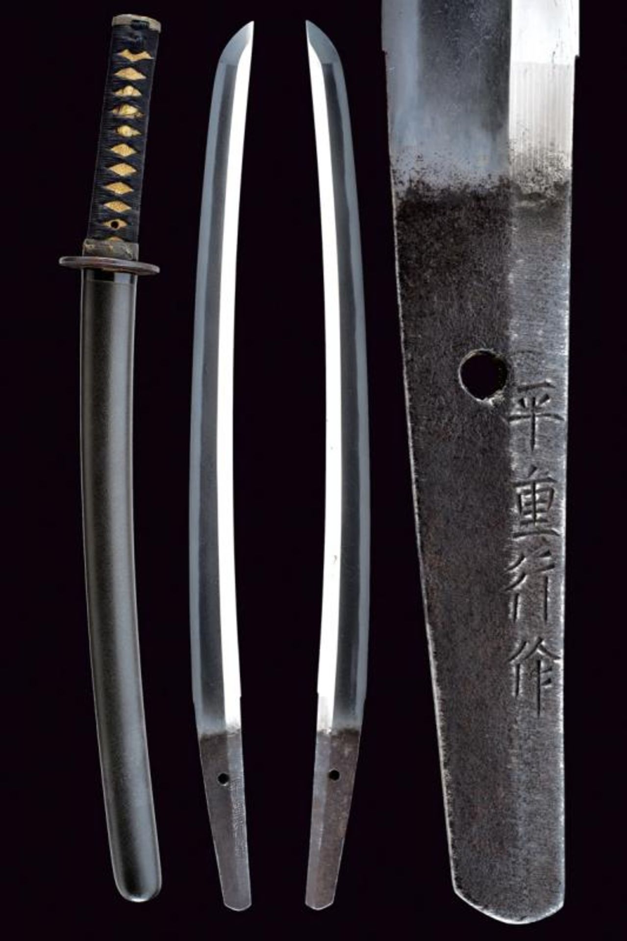 A wakizashi in koshirae