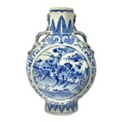 Late 19th/early 20th century Chinese blue and white vase