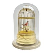 Swiss Reuge Music bird cage automaton music box