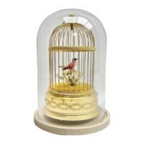 Swiss Reuge Music bird cage automaton music box