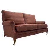 Edwardian design grande two-seat sofa