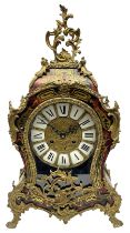 20th century - 8-day Boulle mantle clock in an 18th century style case