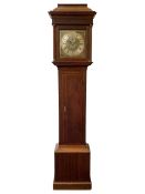 Goodyer & Son of Guildford - George II mid 18th century 8-day oak longcase clock