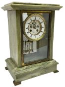 Henry Marc - Early 20th century 8-day French art deco mantle clock c1910