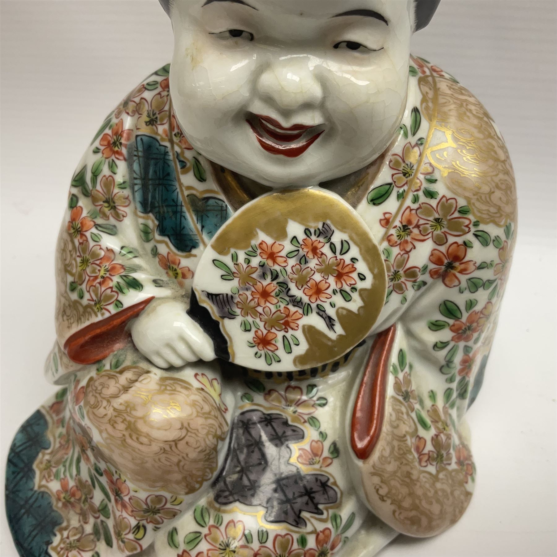 Japanese Fukusuke good fortune figure - Image 3 of 12