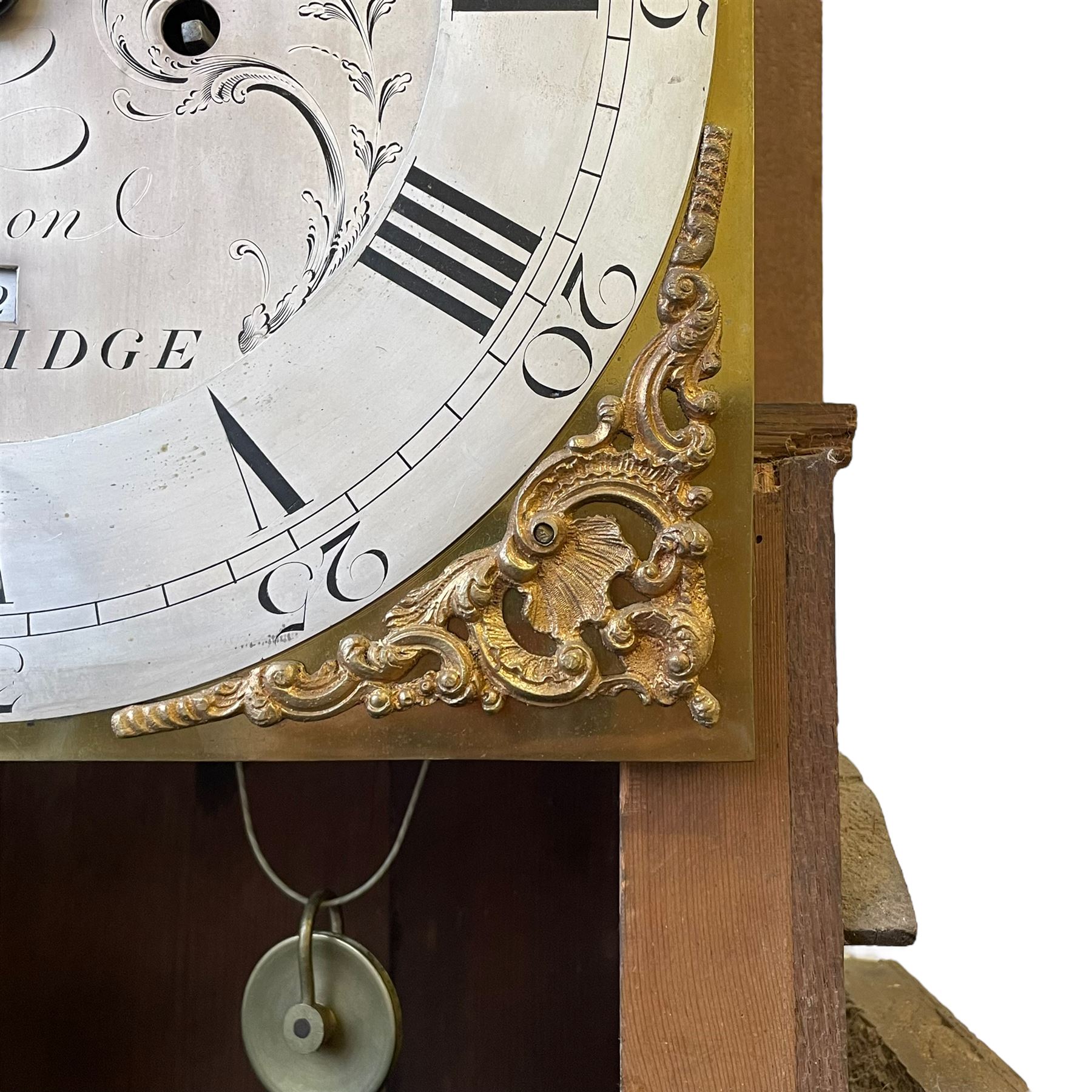 William Wilson of Cambridge - George III oak cased 8-day longcase clock - Image 11 of 15