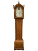 William Gostling of Diss (Norfolk)- Late 18th century 8-day oak longcase clock c1780-90