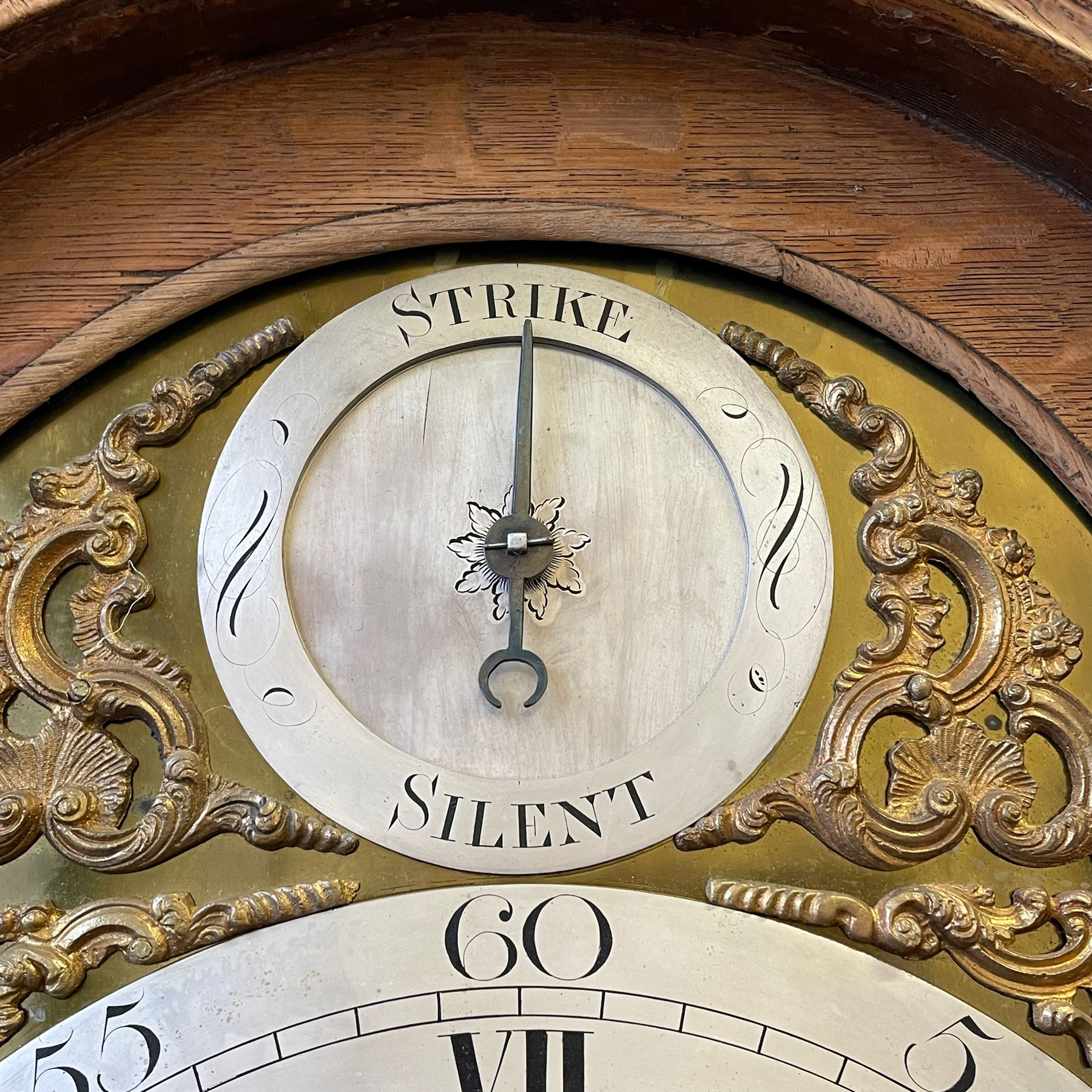 William Wilson of Cambridge - George III oak cased 8-day longcase clock - Image 9 of 15