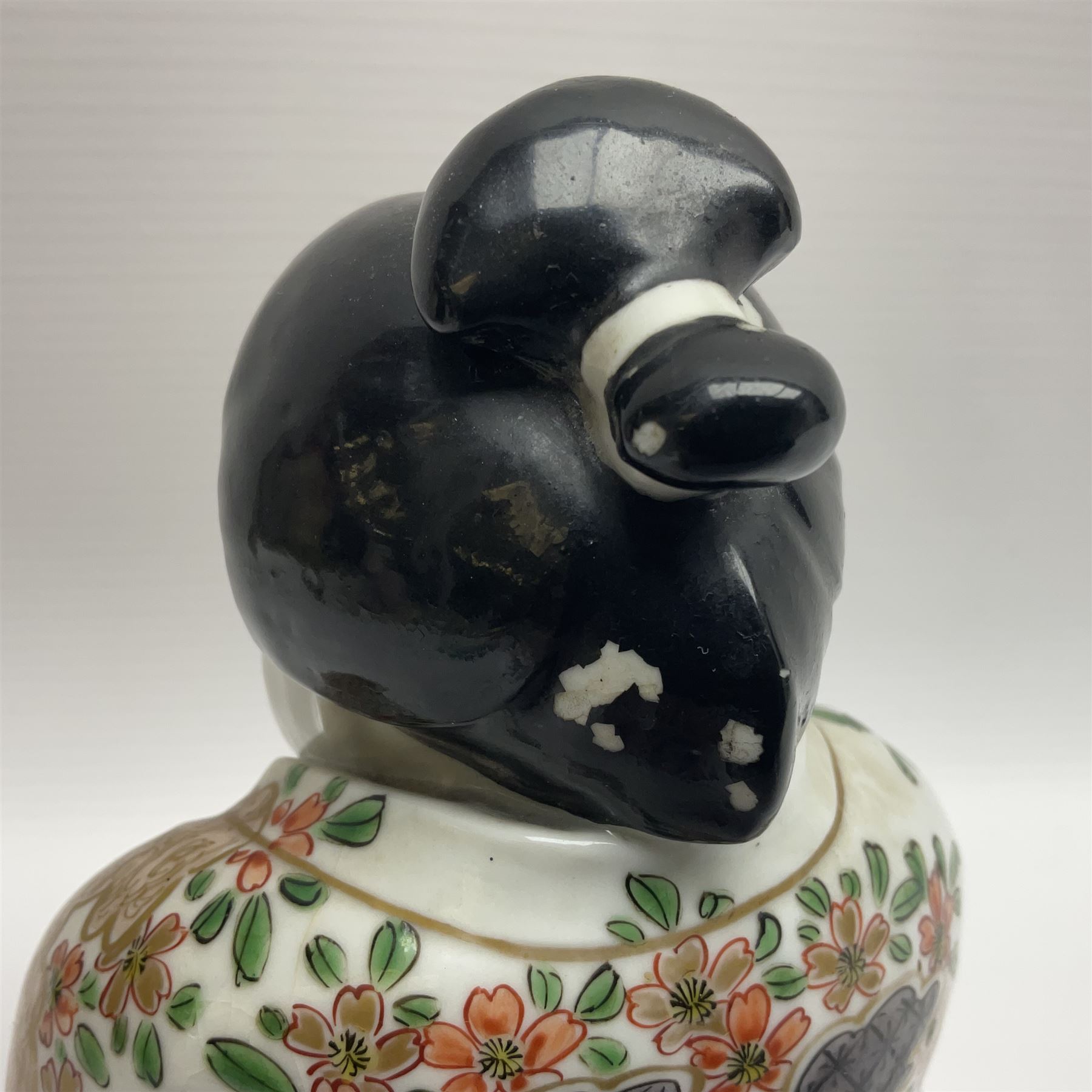 Japanese Fukusuke good fortune figure - Image 9 of 12