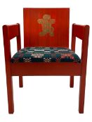 Prince Charles Investiture Chair - designed by Lord Snowdon