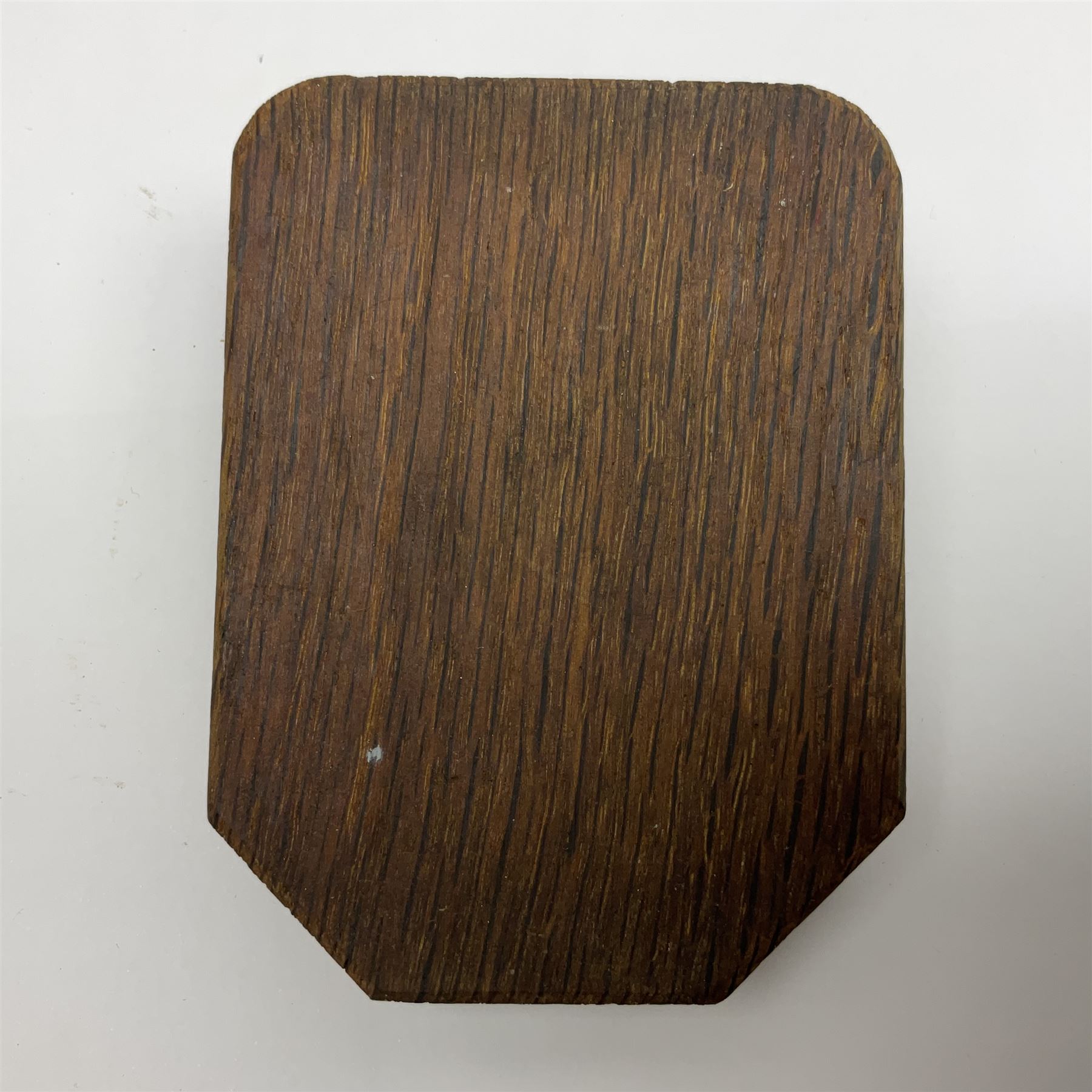Mouseman - oak ashtray - Image 9 of 9