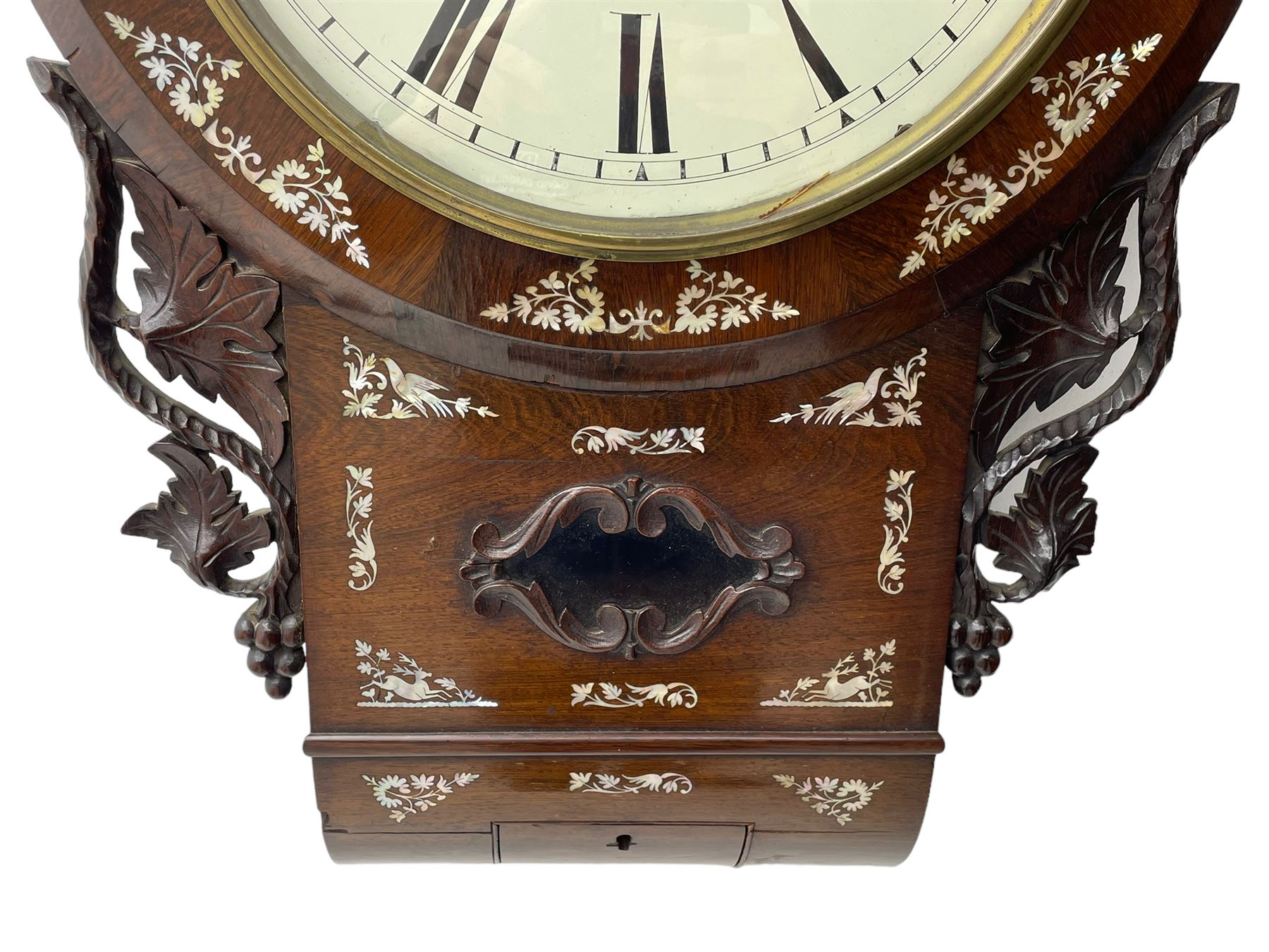 Joseph Critchley of Liverpool - early 19th century twin fusee 8-day rosewood and mother of pearl in - Image 3 of 17