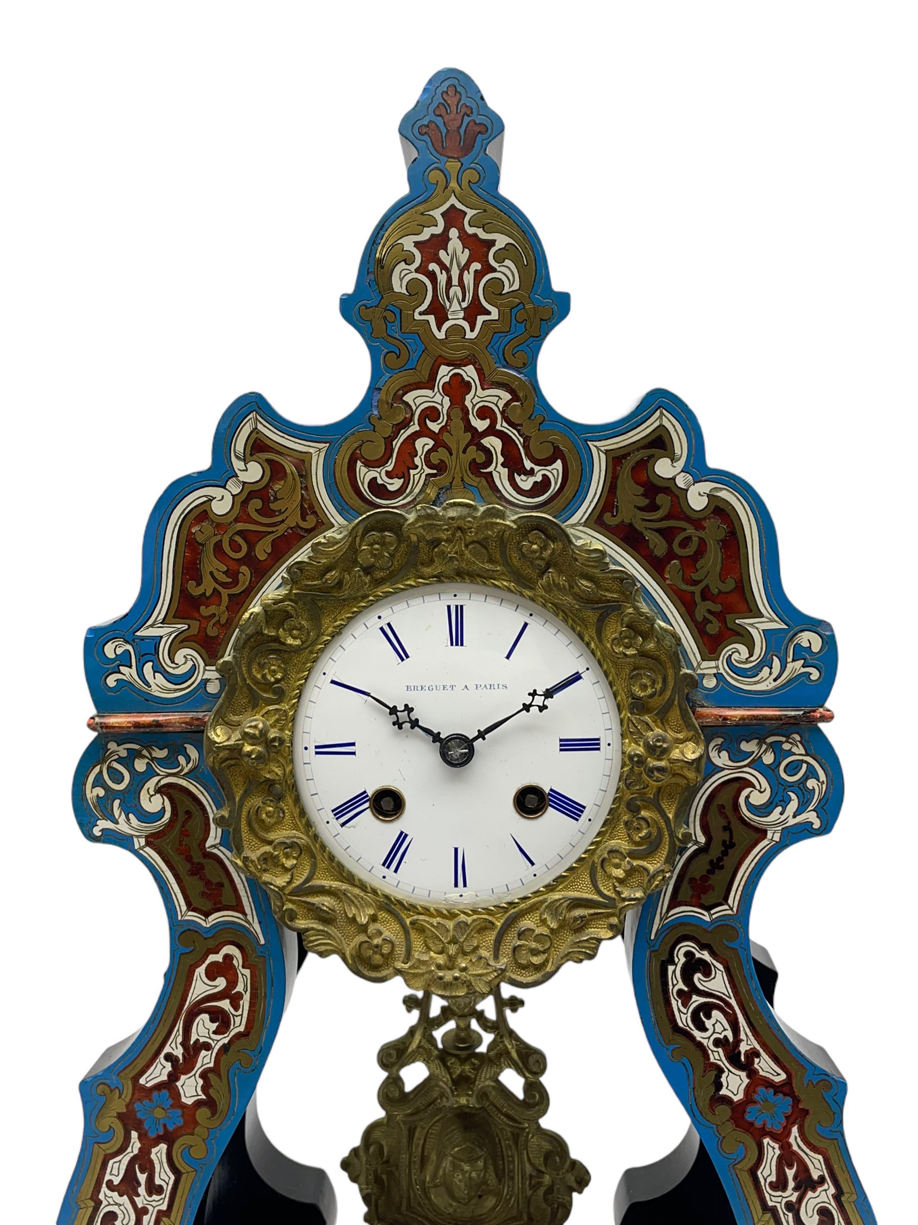 Breguet A Paris - Mid-19th century 8-day French portico clock - Image 2 of 8