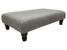 Interiors at Nine to Eleven - traditional rectangular footstool