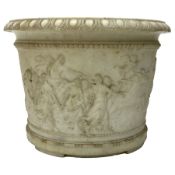 20th century marble planter