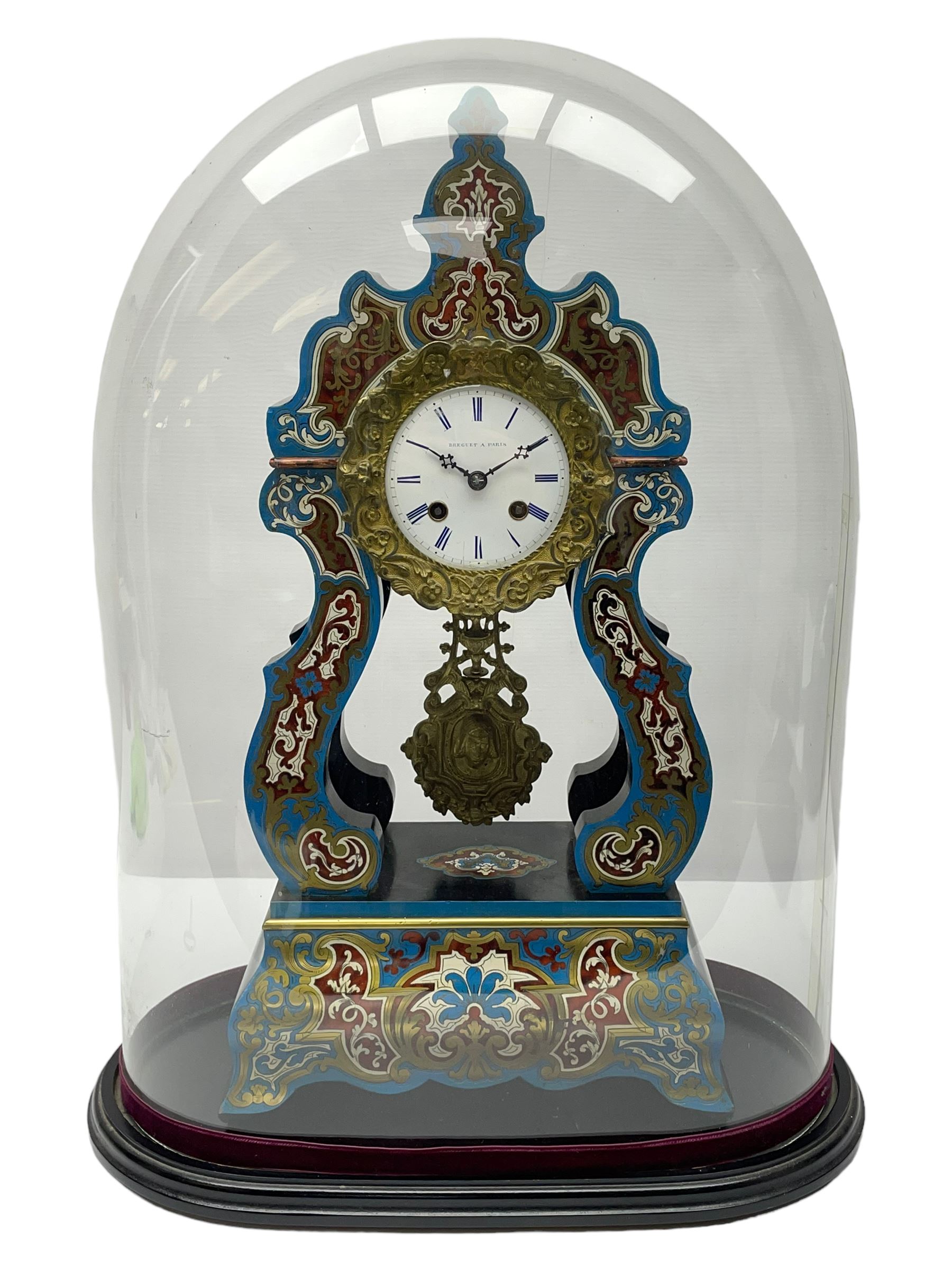 Breguet A Paris - Mid-19th century 8-day French portico clock - Image 5 of 8