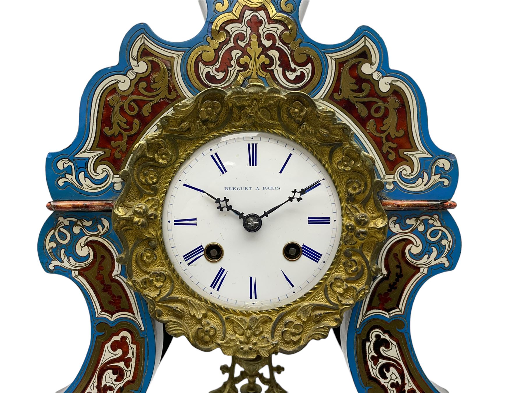 Breguet A Paris - Mid-19th century 8-day French portico clock - Image 6 of 8