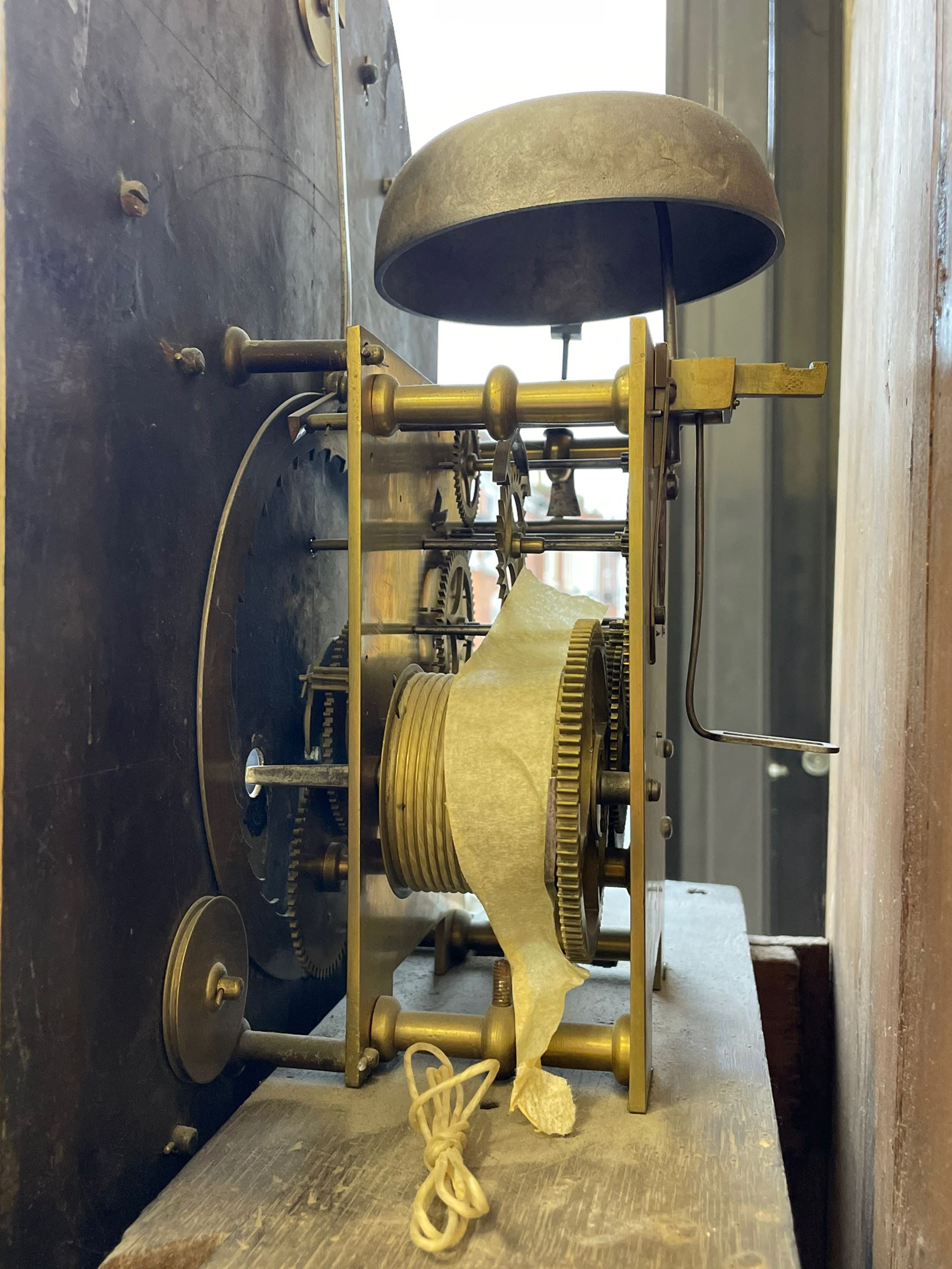 William Wilson of Cambridge - George III oak cased 8-day longcase clock - Image 10 of 15