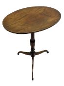 19th century mahogany pedestal table