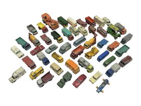 Lesney - approximately forty nine unboxed and playworn die-cast models of various scales with exampl