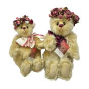 The Cotswold Bear Company - two teddy bears from ‘The Flower Collection’ comprising ‘Mayflower’ no.9