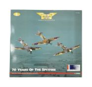Corgi - Limited Edition Aviation Archive AA99189 70 Years of the Spitfire Johnnie Johnson 3 Piece Se