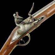 Brown Bess style 10-bore flintlock musket