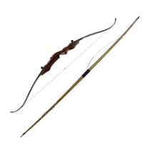 Border Archery Mellerstain Gordon Scotland Mirage 68AMO take-down recurve bow 36lb at 28" with hardw