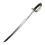 Late 18th century French 1st Empire Troupe a Pied Petit Montmorency Branch Tournante officer's sword