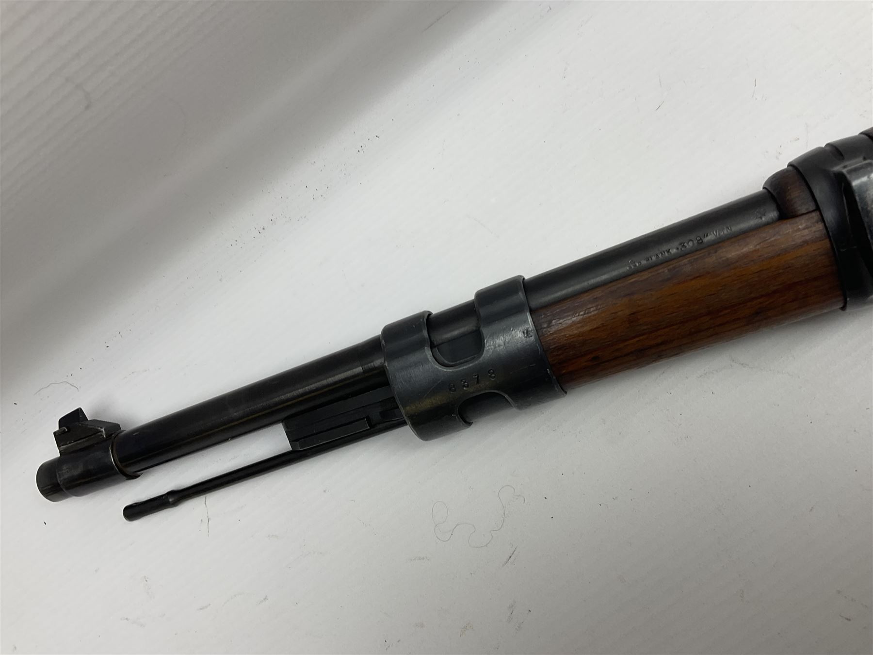 FIREARMS CERTIFICATE REQUIRED - BLANK FIRING Mauser 792 by 57 Mod.98 bolt action rifle marked BYF 41 - Image 24 of 28