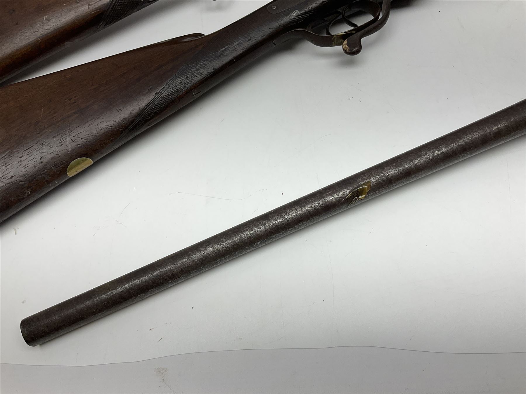 UNPROOFED/OUT OF PROOF SO RFD ONLY - three guns in poor condition comprising 19th century G. Coop 12 - Image 8 of 32