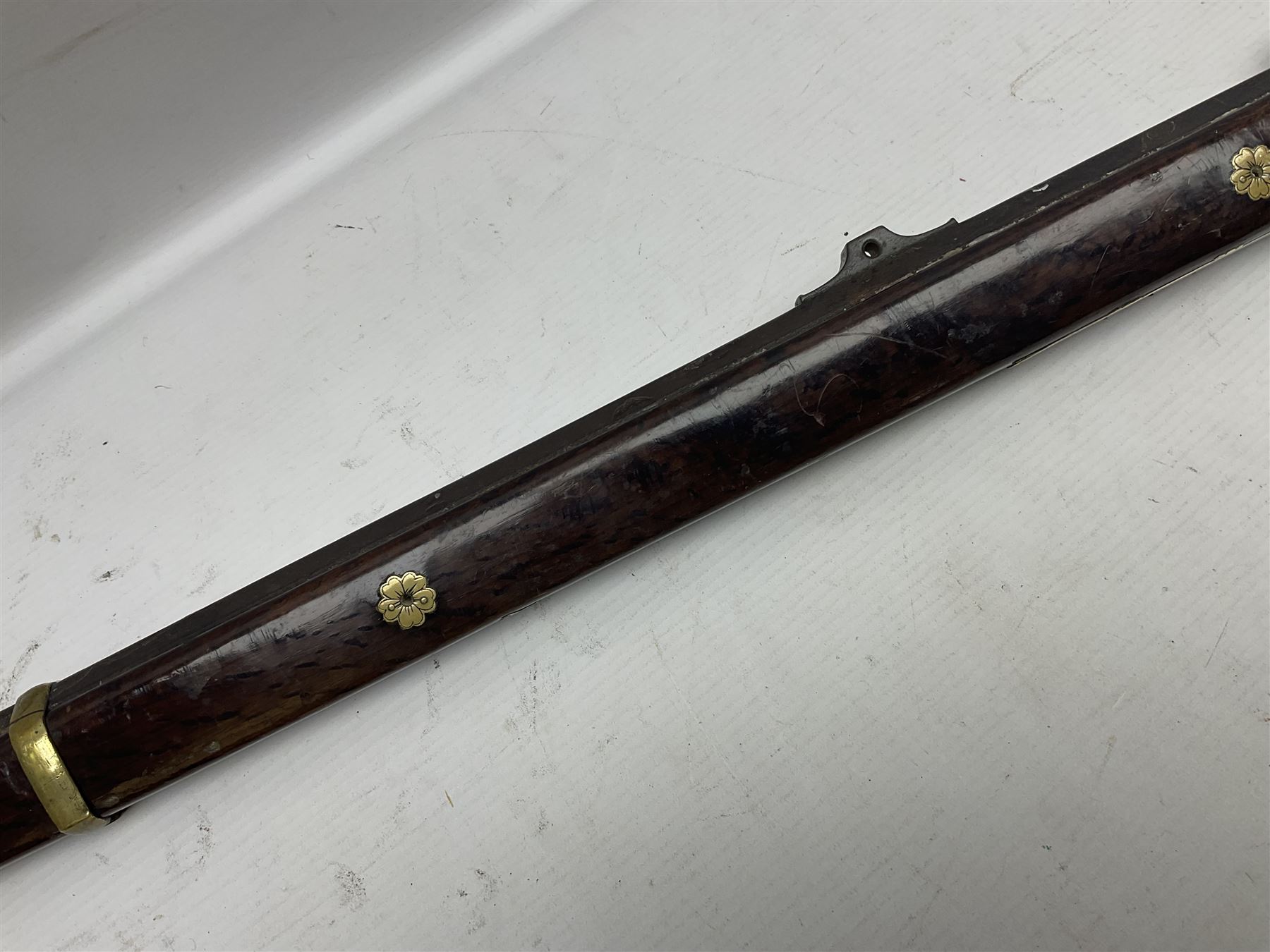 Japanese matchlock musket approximately .45 cal. - Image 23 of 25