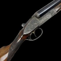 SHOTGUN CERTIFICATE REQUIRED - Spanish AYA 12-bore by 2 3/4" double barrel side-by-side sidelock eje