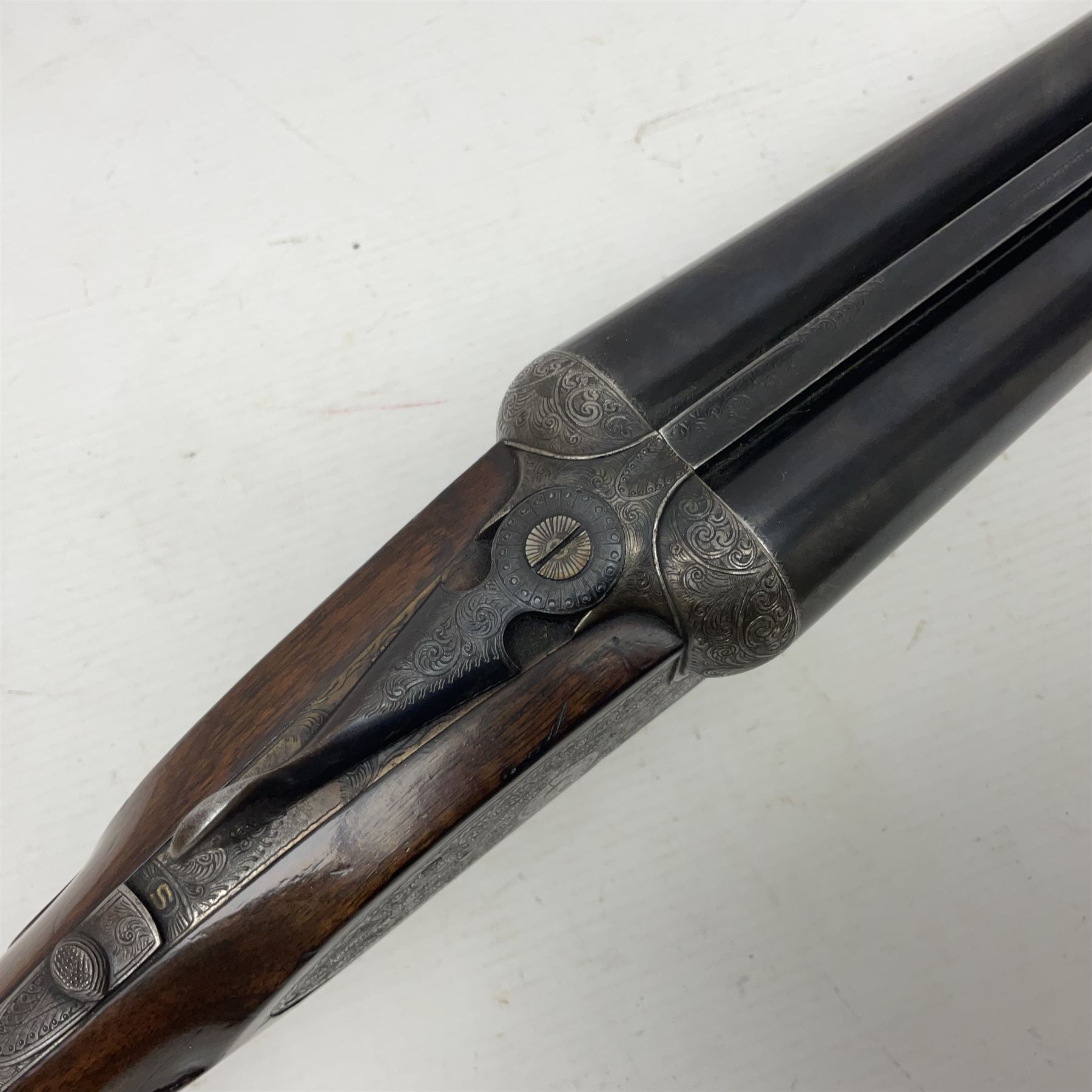 SHOTGUN CERTIFICATE REQUIRED - Spanish AYA 12-bore by 2 3/4" double barrel side-by-side sidelock eje - Image 34 of 35