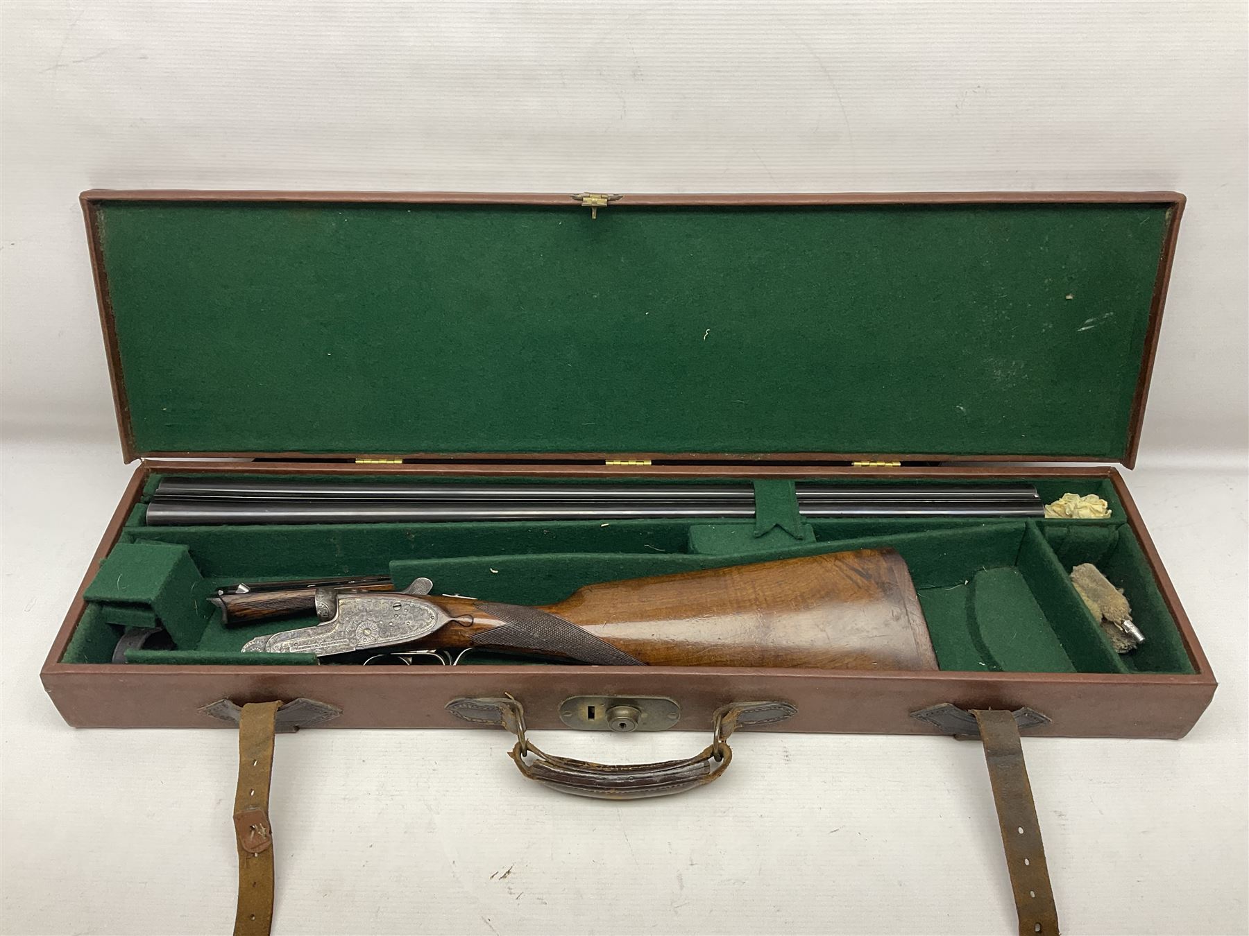 SHOTGUN CERTIFICATE REQUIRED - Spanish AYA 12-bore by 2 3/4" double barrel side-by-side sidelock eje - Image 3 of 35