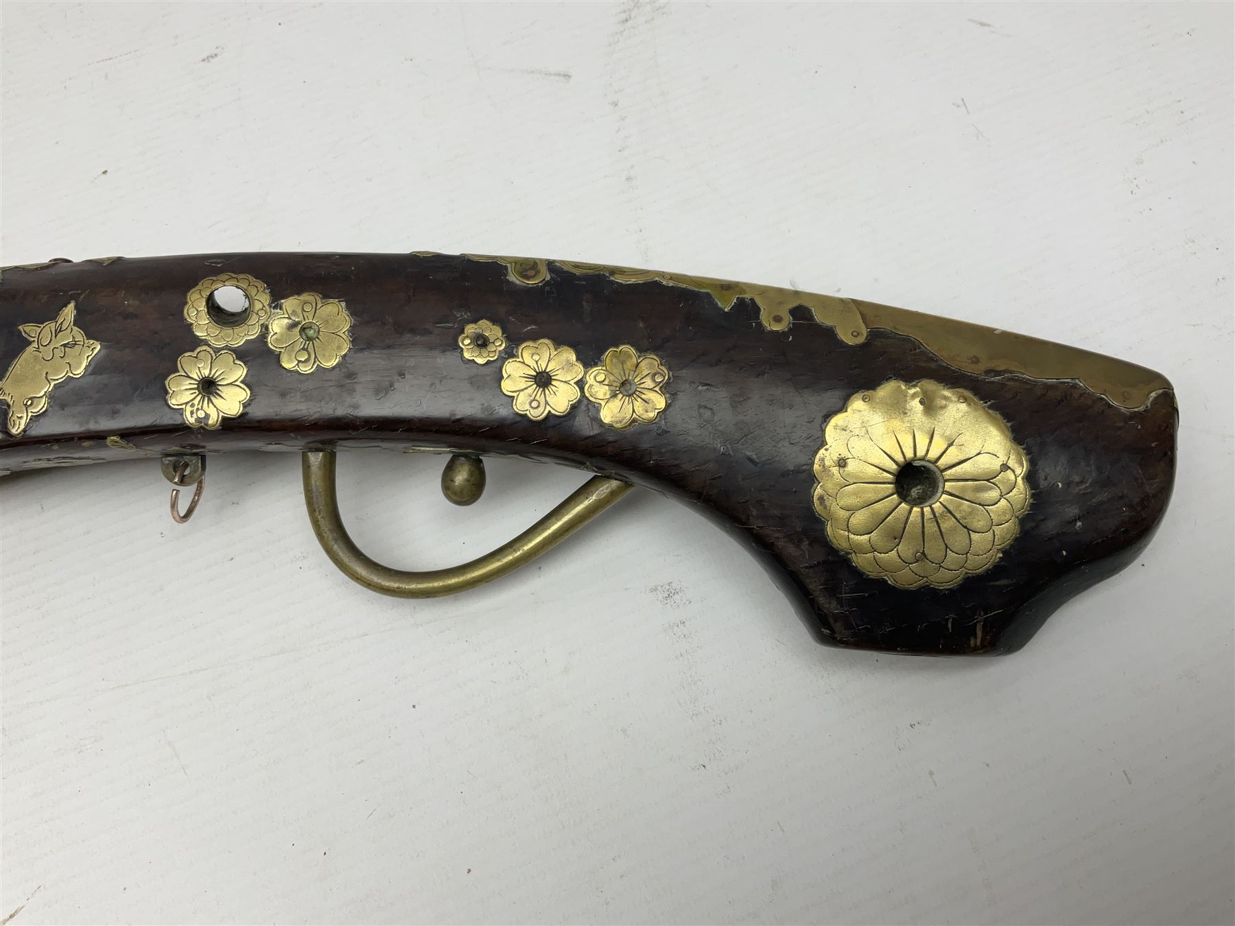 Japanese matchlock musket approximately .45 cal. - Image 21 of 25