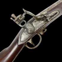 Early 19th century M.T. Wickham of Philadelphia flintlock musket