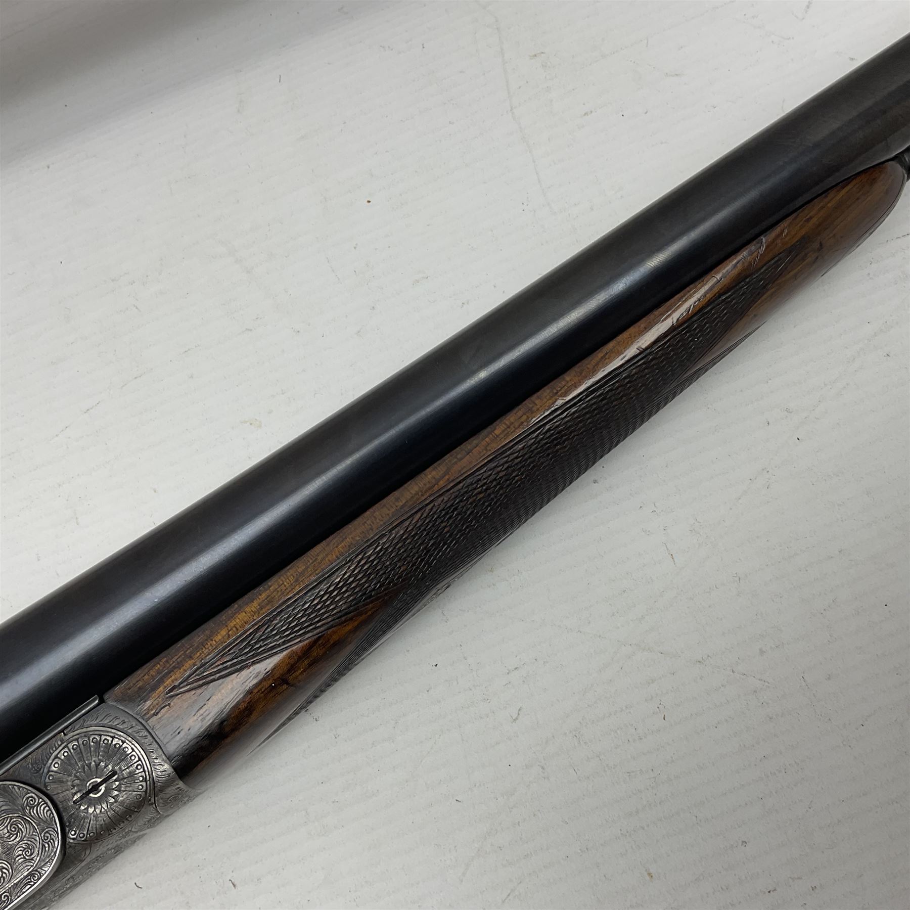 SHOTGUN CERTIFICATE REQUIRED - Spanish AYA 12-bore by 2 3/4" double barrel side-by-side sidelock eje - Image 33 of 35