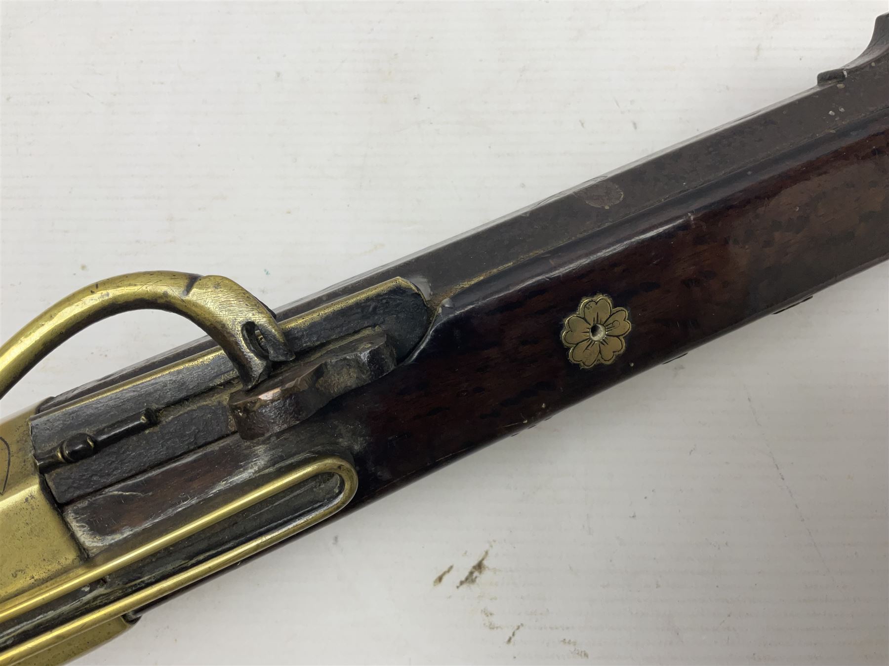 Japanese matchlock musket approximately .45 cal. - Image 9 of 25