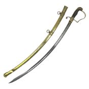 German Saxon 1st Empire Light Cavalry officer's sword c1820s