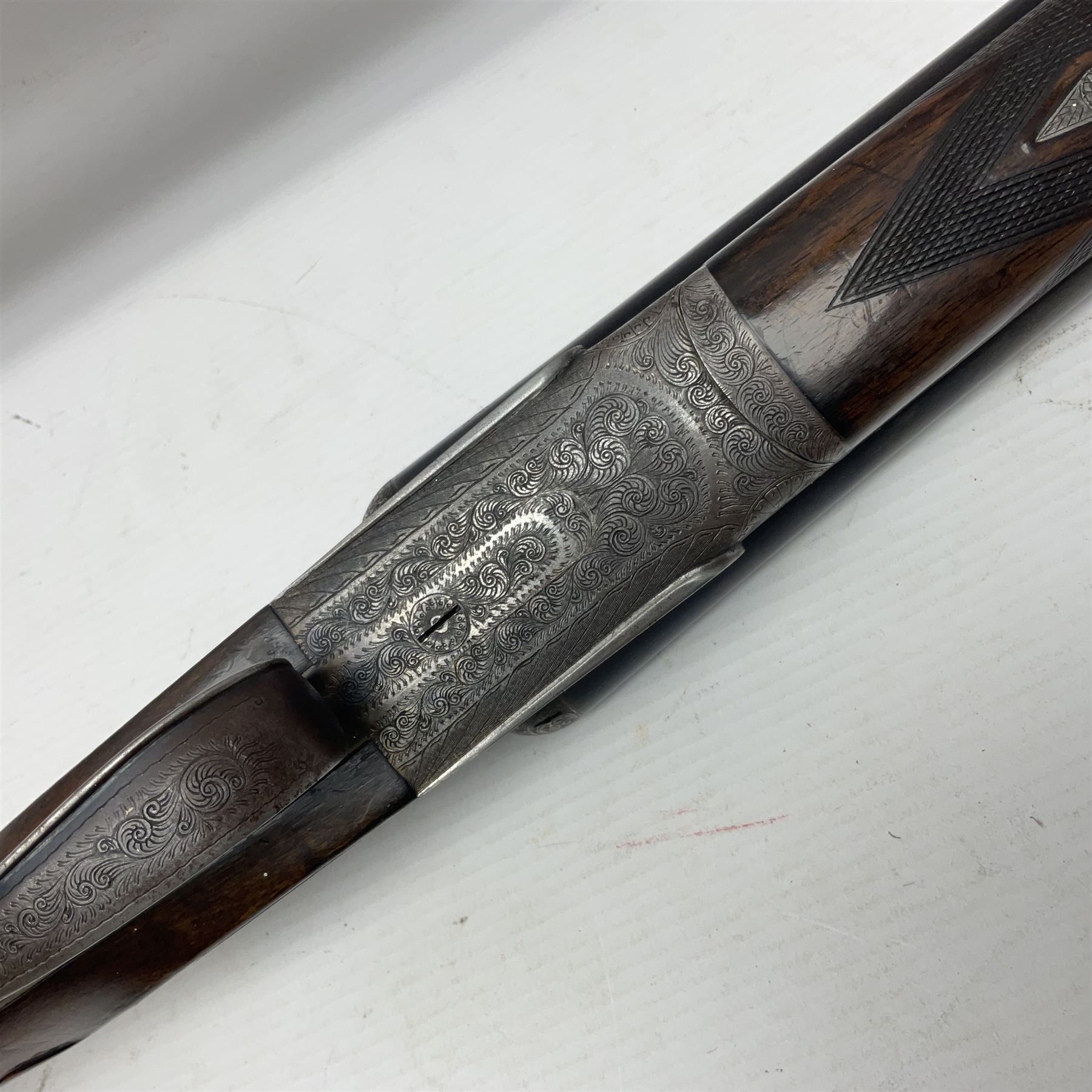 SHOTGUN CERTIFICATE REQUIRED - Spanish AYA 12-bore by 2 3/4" double barrel side-by-side sidelock eje - Image 32 of 35