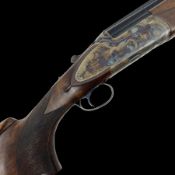 SHOTGUN CERTIFICATE REQUIRED - Webley & Scott 12-bore by 2 3/4" over and under dummy sidelock ejecto