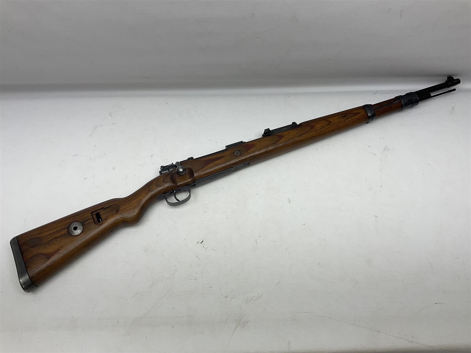 FIREARMS CERTIFICATE REQUIRED - BLANK FIRING Mauser 792 by 57 Mod.98 bolt action rifle marked BYF 41 - Image 28 of 28