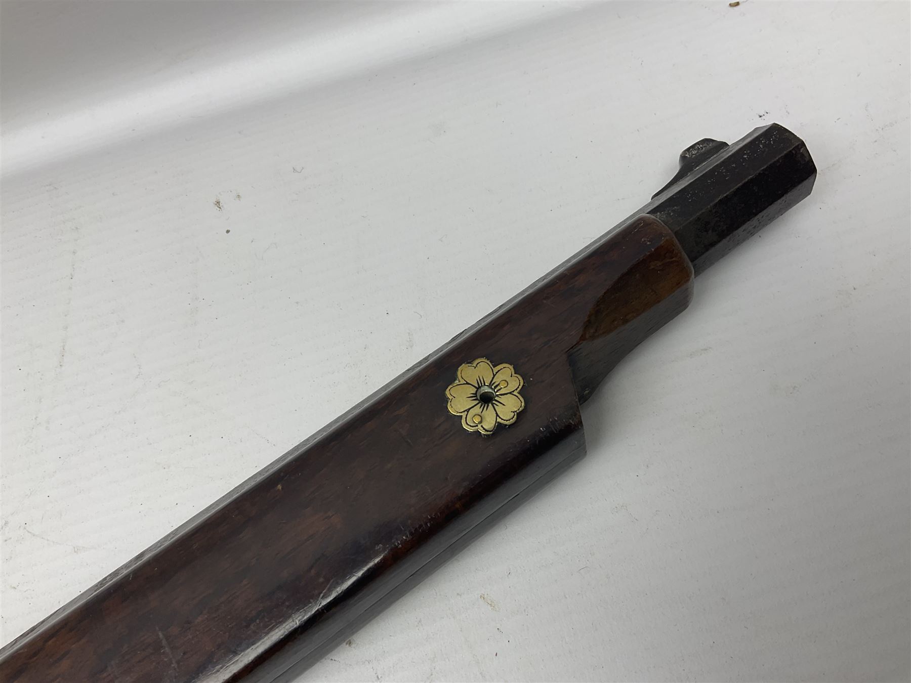 Japanese matchlock musket approximately .45 cal. - Image 14 of 25