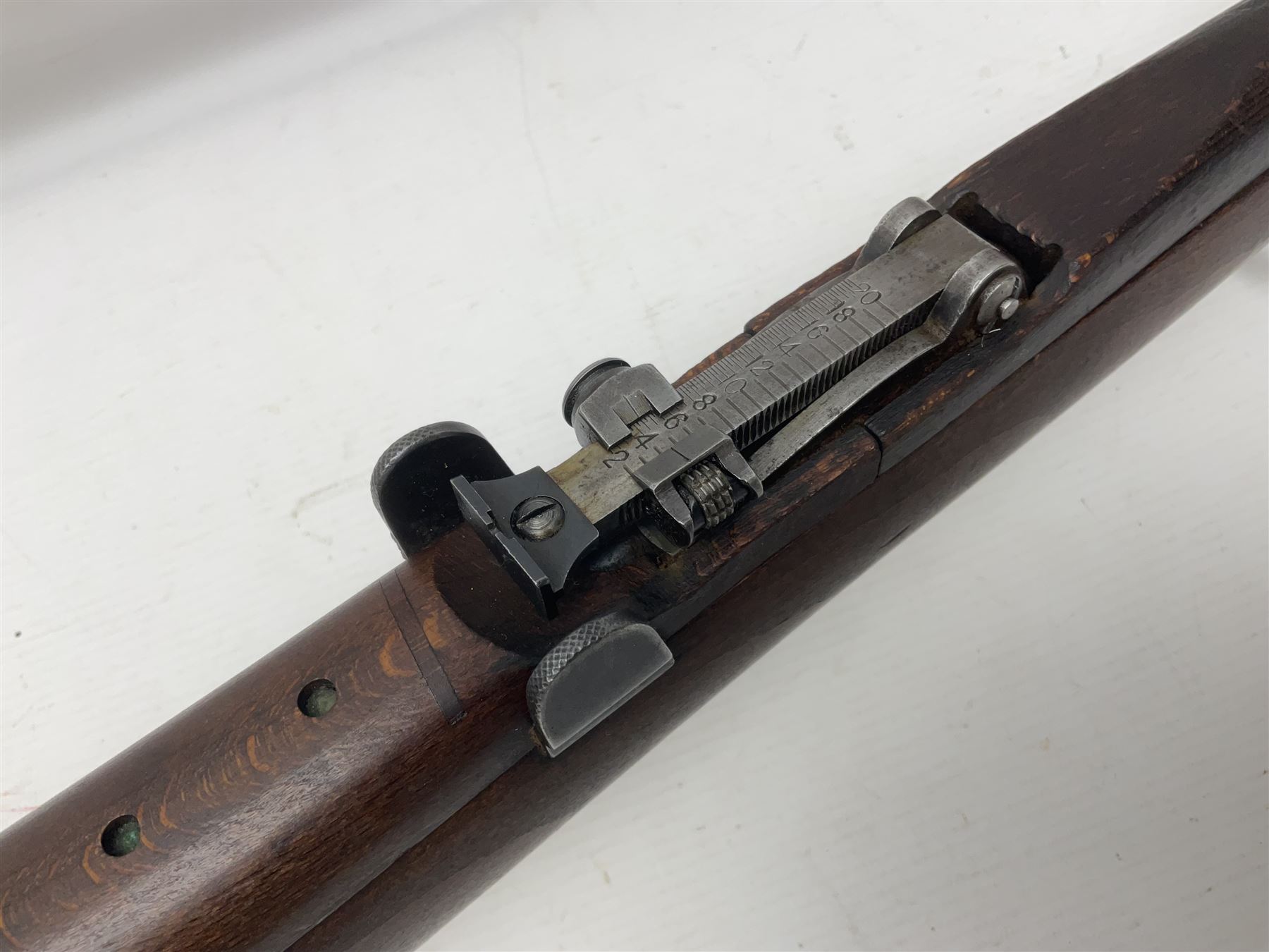 FIREARMS CERTIFICATE REQUIRED - BLANK FIRING Enfield .303 cal. SMLE Mk.III rifle dated 1916 by Londo - Image 13 of 23