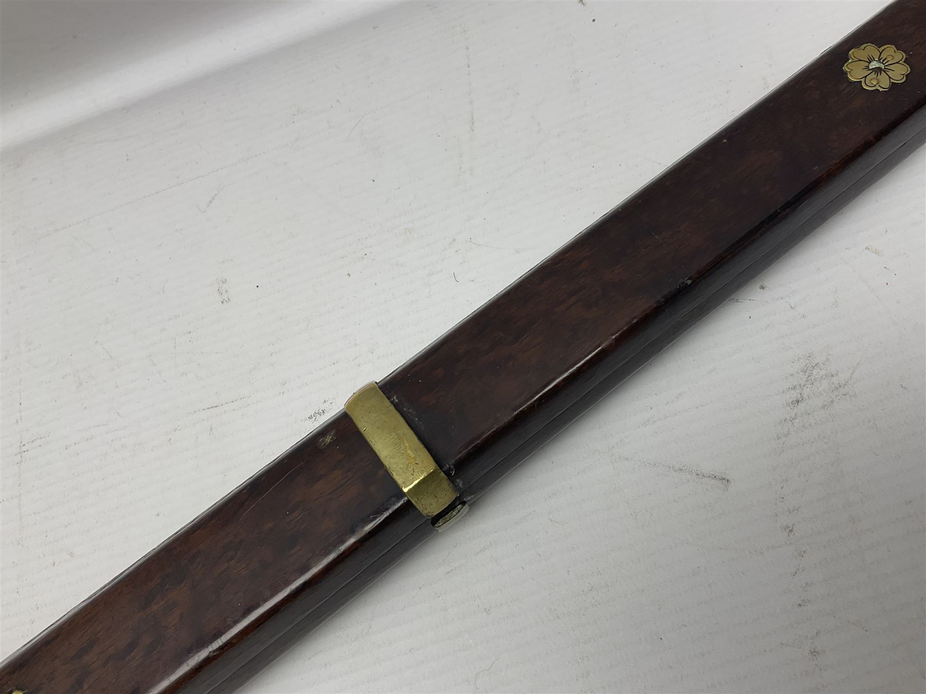 Japanese matchlock musket approximately .45 cal. - Image 13 of 25