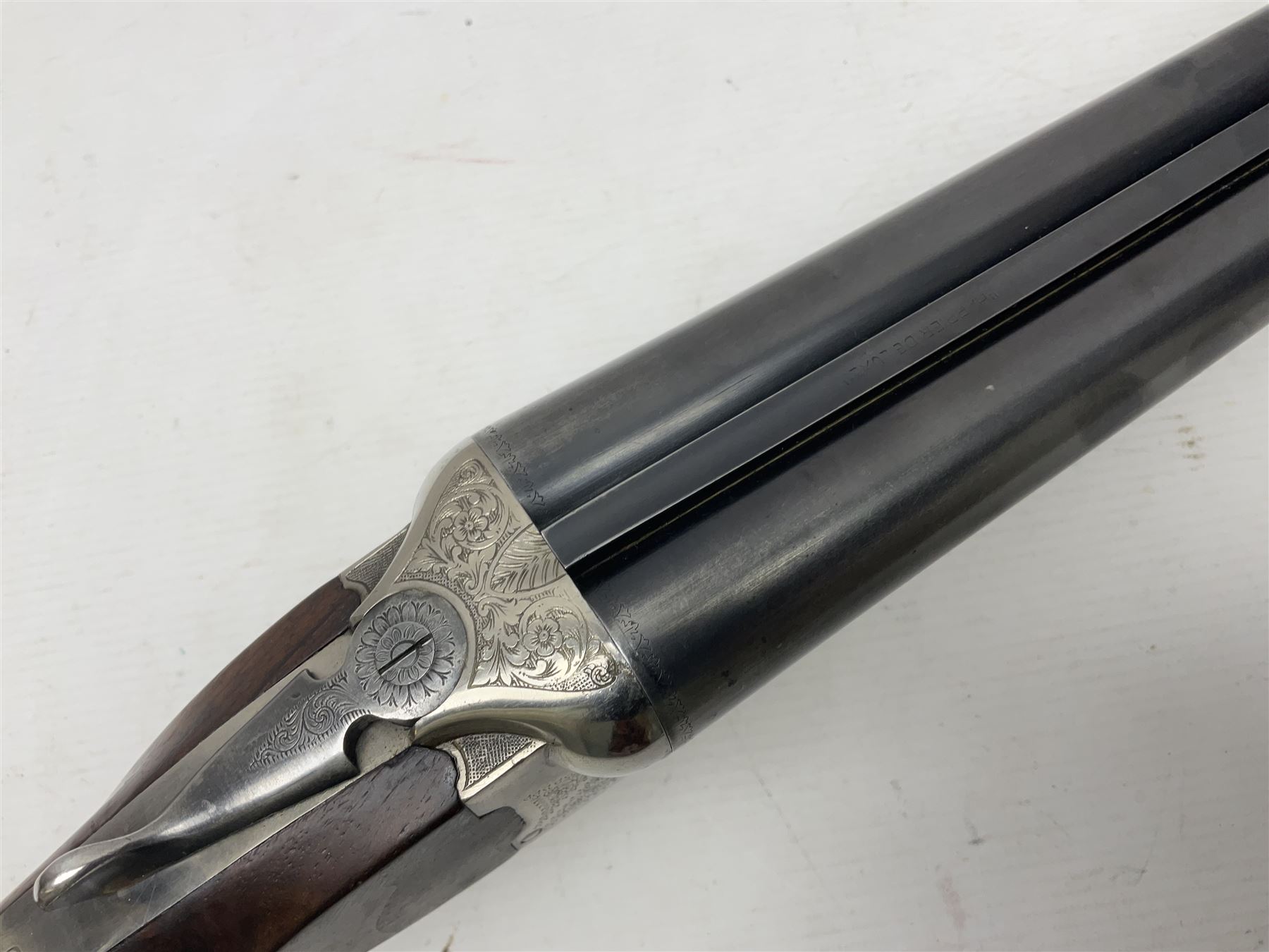 SHOTGUN CERTIFICATE REQUIRED - Spanish ERBI 'Harrier Deluxe' 12-bore by 2 3/4" double barrel side-by - Image 9 of 22
